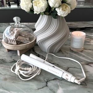 T3 Micro Single Pass 1" Flat Iron Hair Straightener Model 73509 White